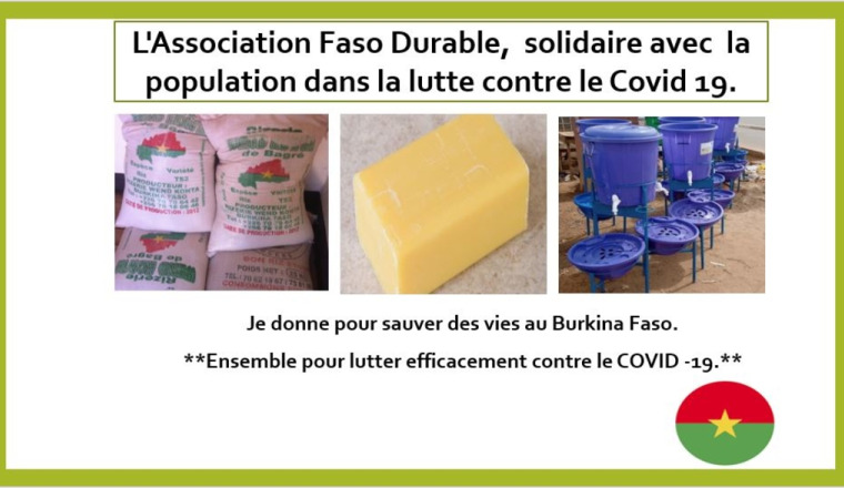 100 kits d'urgence pour 100 familles au Burkina