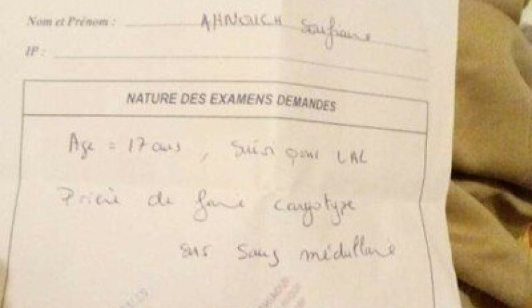 Aidons notre frère  en difficulté face a la maldie