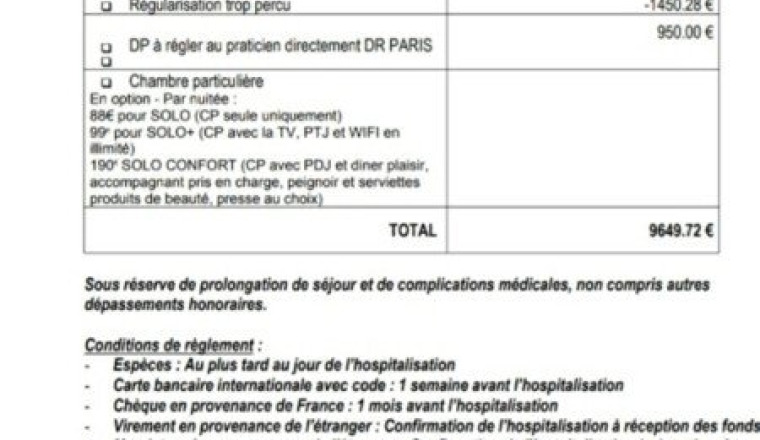 Opération trop couteuse cancer de la gorge!!!