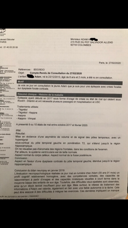 Image justificative de la cagnotte