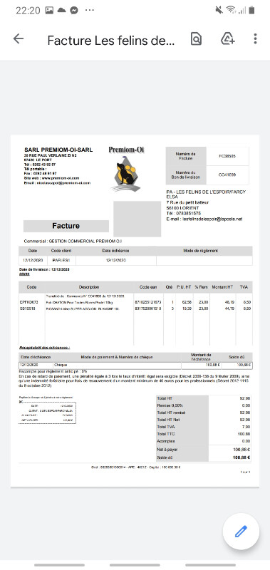 Image justificative de la cagnotte