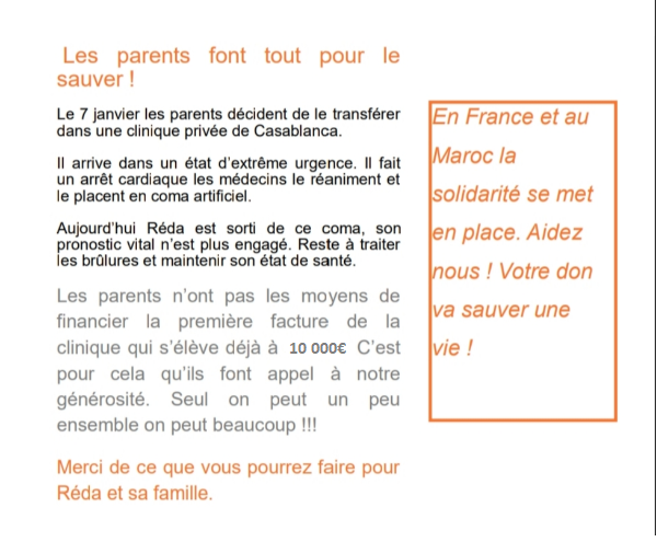Image justificative de la cagnotte