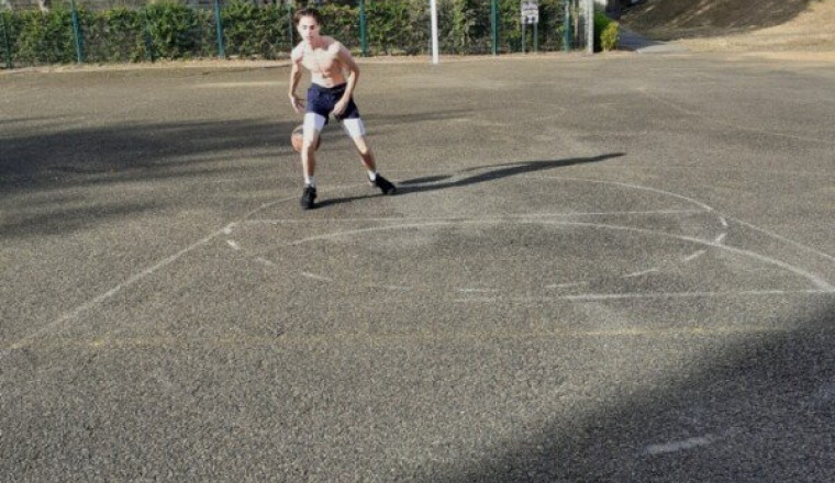 Ball is life 🏀le rêve d Hugo!!