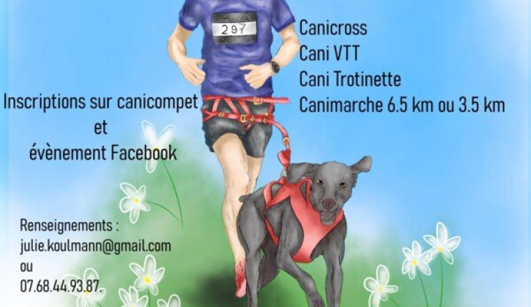 Canicross connecté en soutien au Rêve d'Olakai