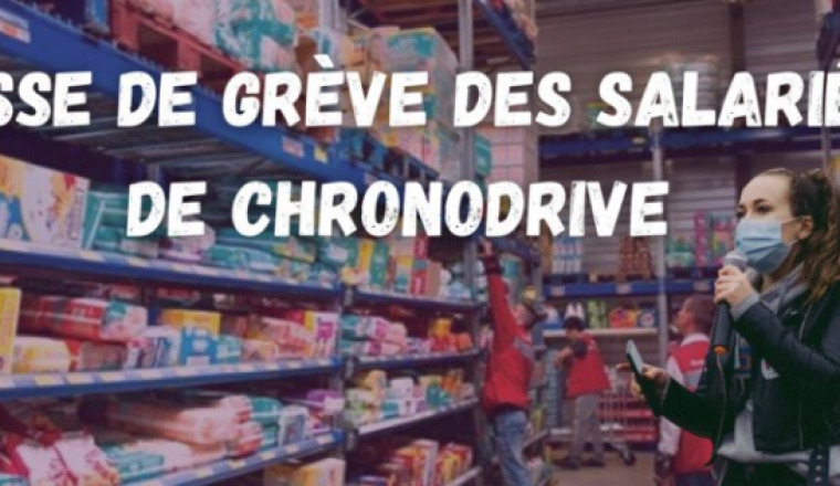 Caisse de grève des travailleurs de Chronodrive