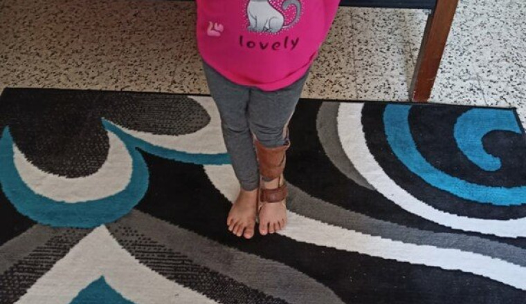 Aidons Roukaia 5 ans, atteinte de l’anisomélie