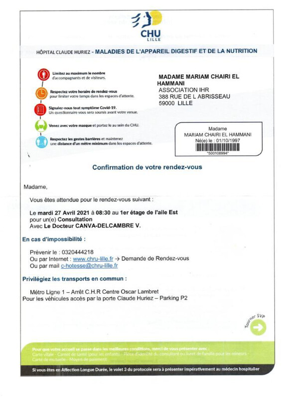Image justificative de la cagnotte