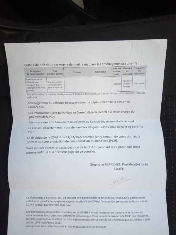 Image justificative de la cagnotte