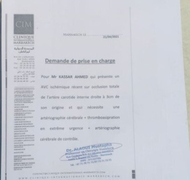 Opération Maroc non remboursée par la CNSS