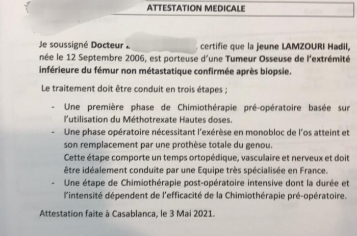 Image justificative de la cagnotte