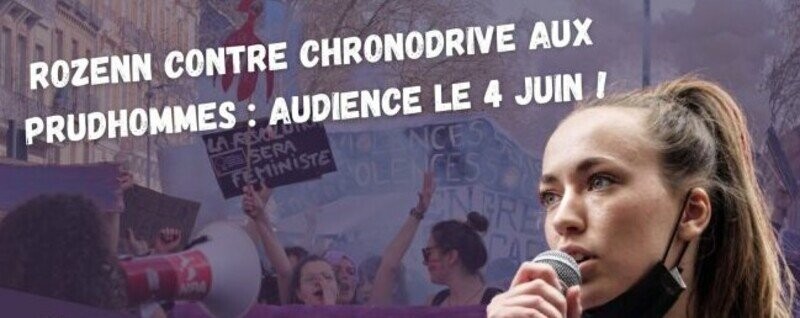 Soutien à Rozenn contre Chronodrive aux Prudhommes