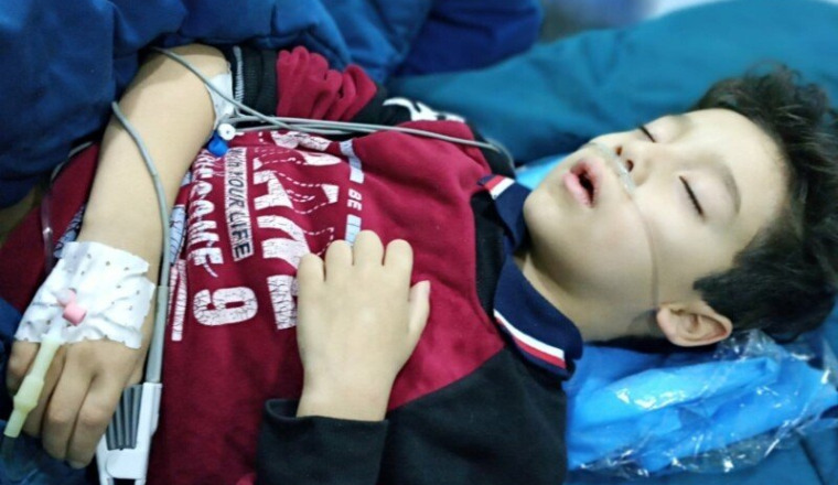Opération oesophage (vitale) enfant 6 ans