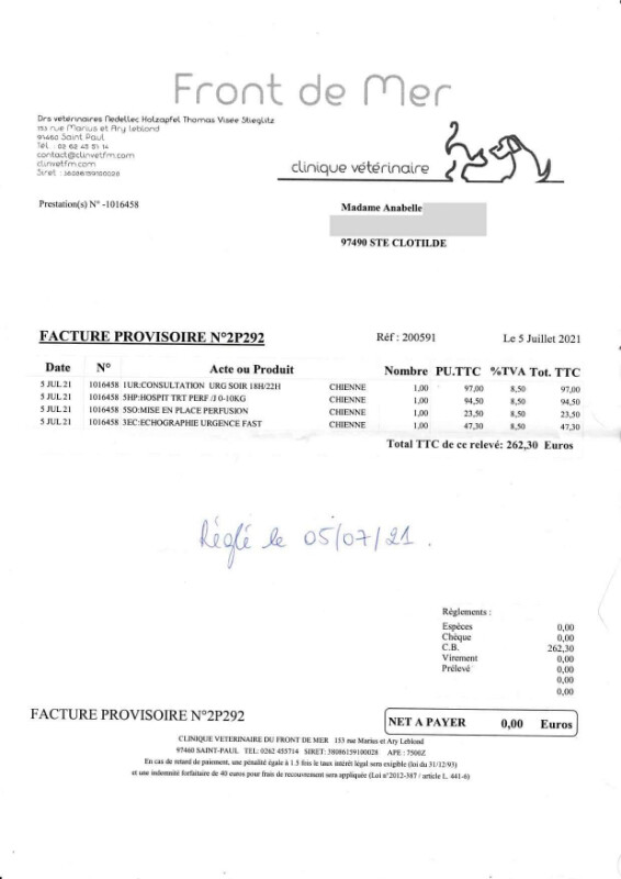 Image justificative de la cagnotte