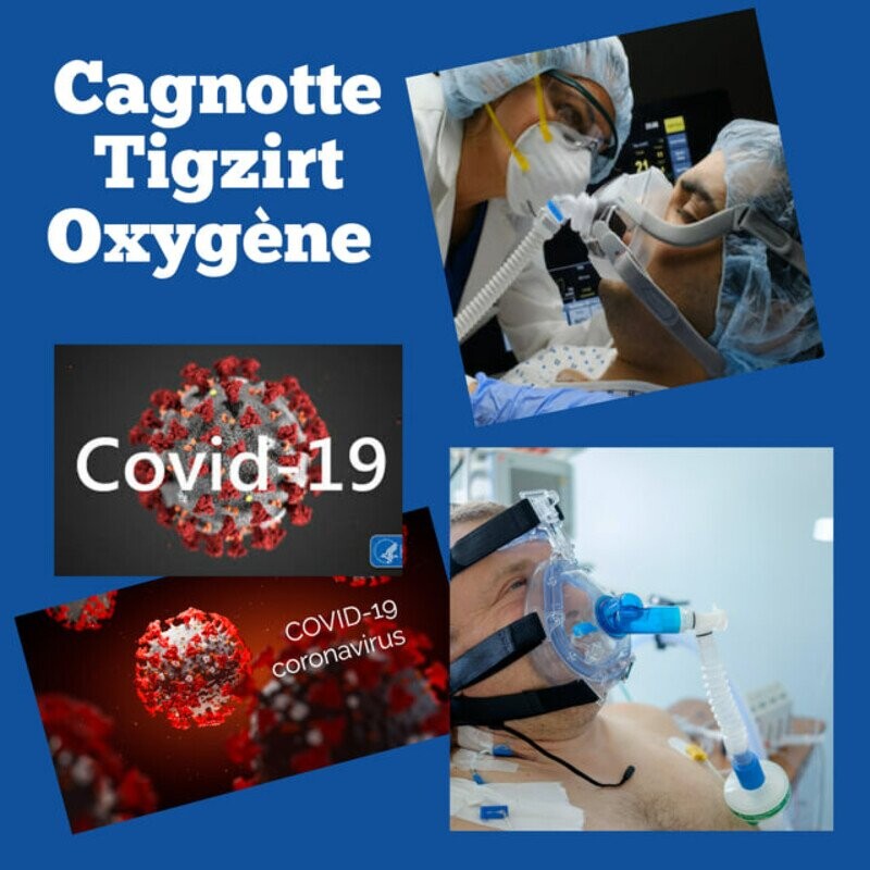 Cagnotte concentrateurs d'oxygène région Tigzirt