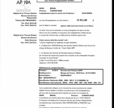 Opération pour Chakib