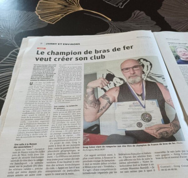Ouverture d'un club de bras de fer sur jarny