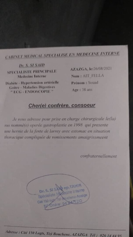 Image justificative de la cagnotte