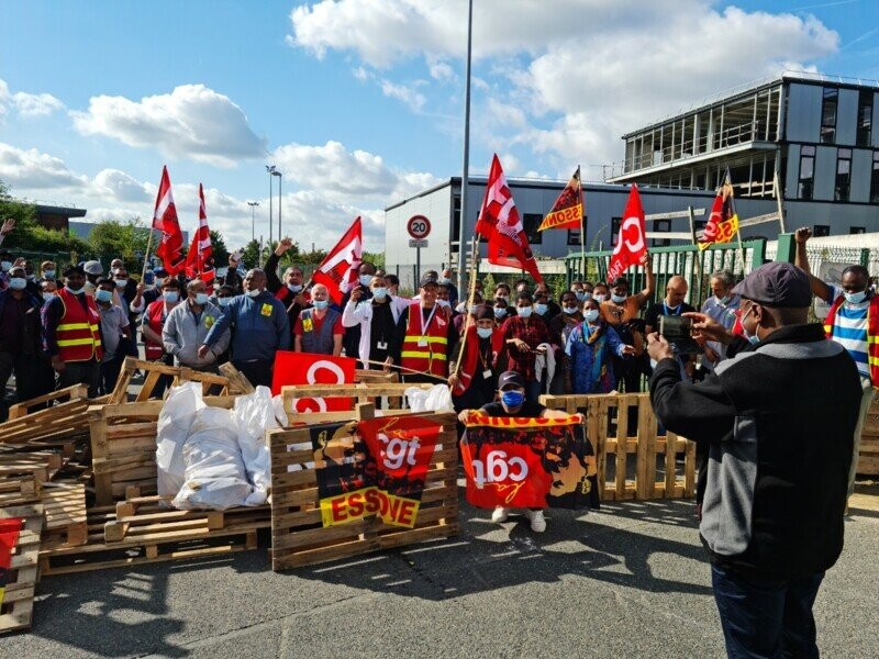 Soutiens aux grévistes de BERGAMS 91