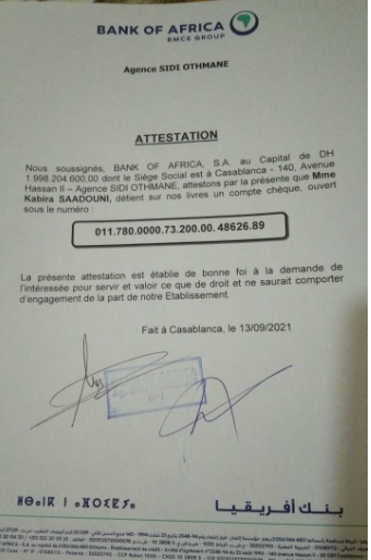 Image justificative de la cagnotte