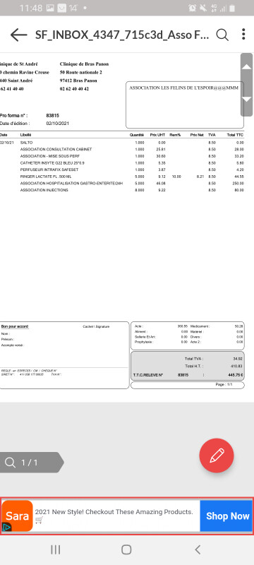 Fundraising proof image