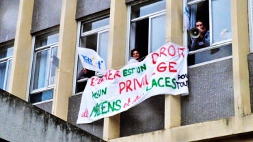 Soutien à l'occupation des sans-fac de Nanterre
