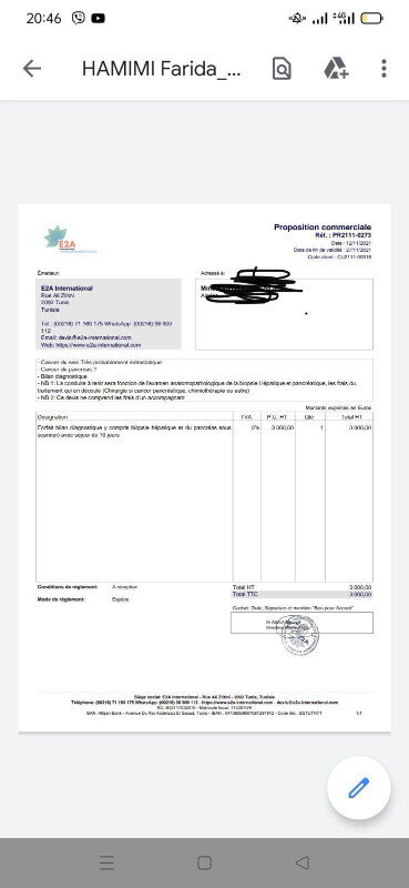 Image justificative de la cagnotte