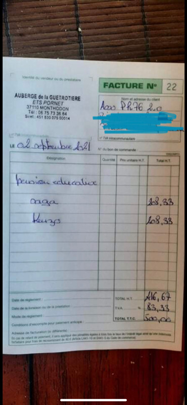 Image justificative de la cagnotte