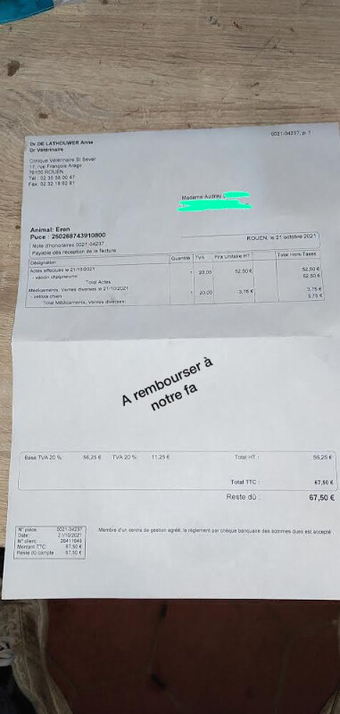 Image justificative de la cagnotte