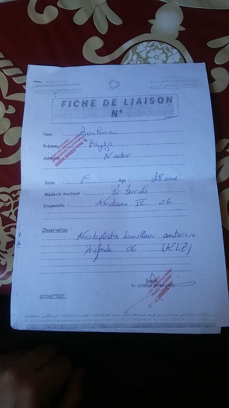 Image justificative de la cagnotte