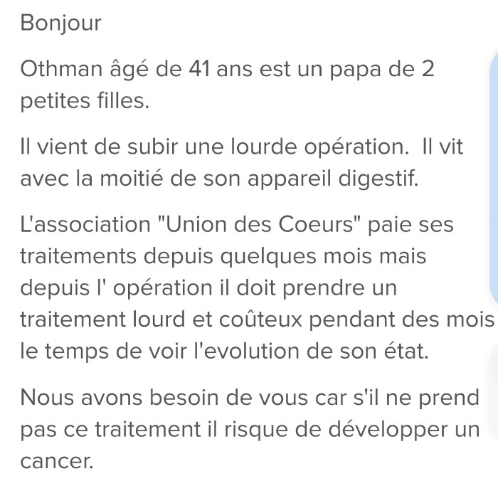 Image justificative de la cagnotte