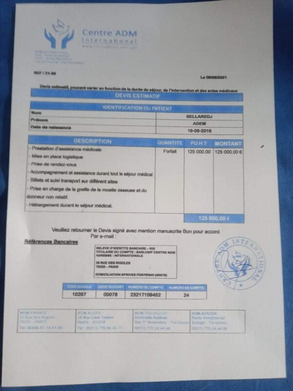 Image justificative de la cagnotte