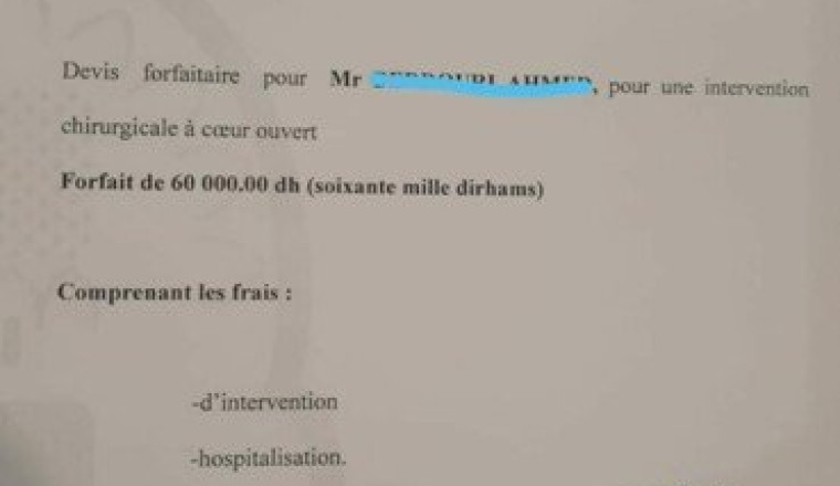 Opération a coeur ouvert