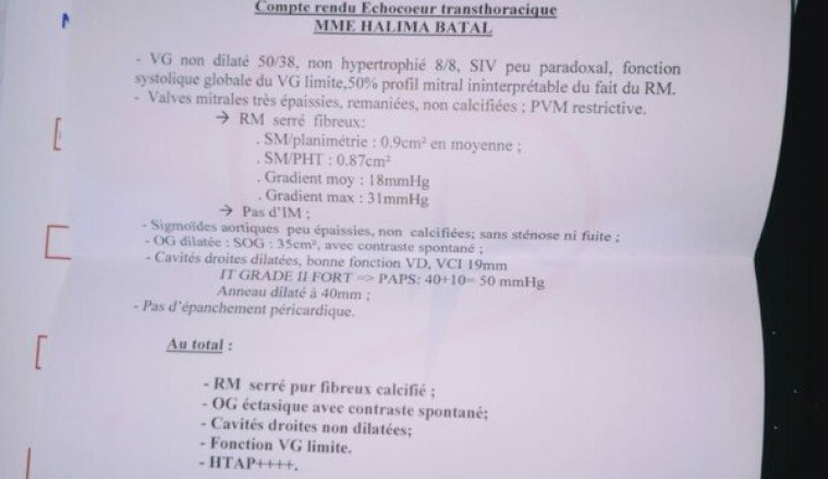 Une opération pour nôtre sœur