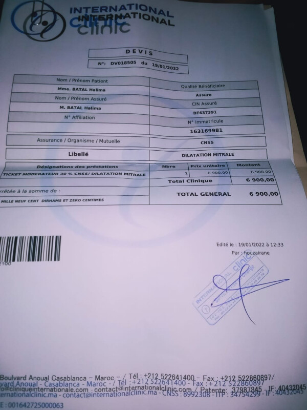 Image justificative de la cagnotte