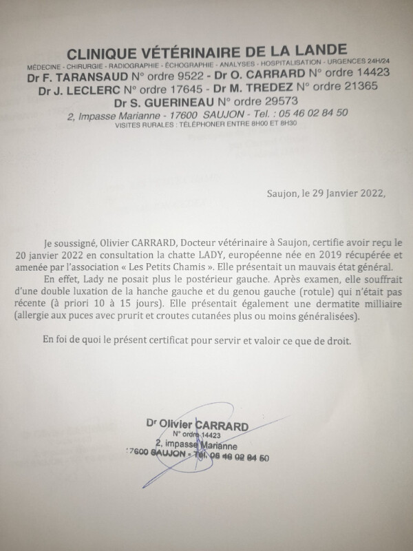 Image justificative de la cagnotte