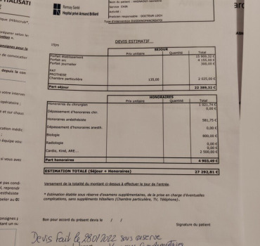 Parce que le Cancer ne prévient pas!