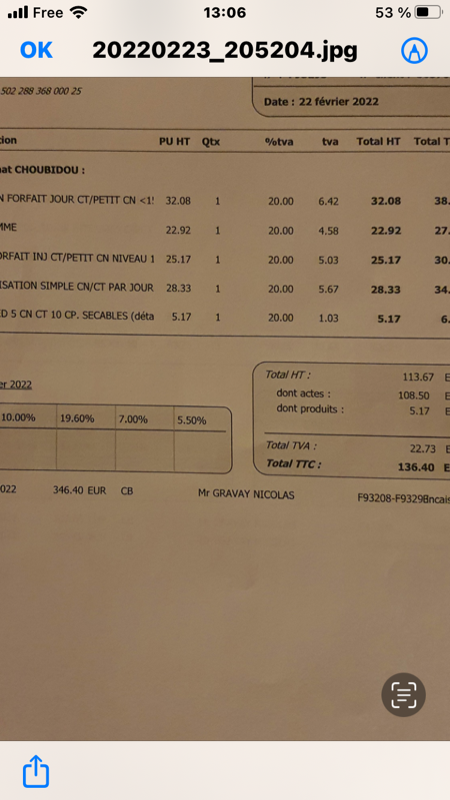 Image justificative de la cagnotte