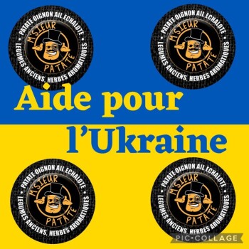 Aide pour l’Ukraine avec M’sieur Patate