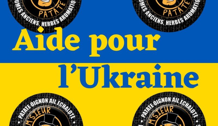 Aide pour l’Ukraine avec M’sieur Patate