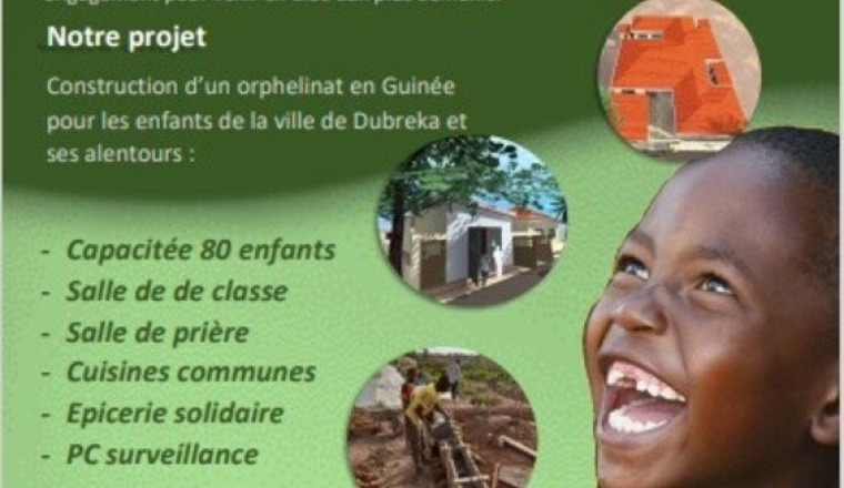 Orphelinat en Guinée