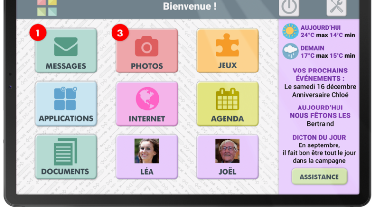 POUR GARDER LE LIEN AVEC JO