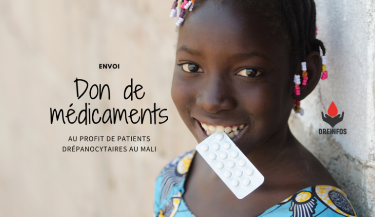 Aide à l'envoi de don de médicaments au Mali