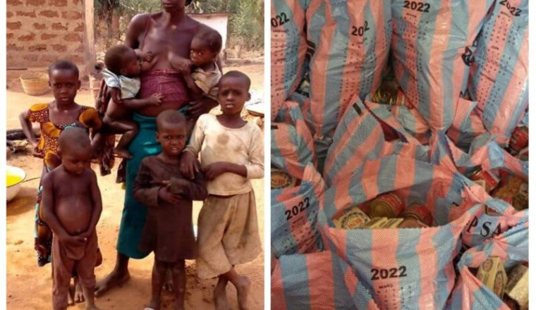 Nourriture pour les familles pauvres