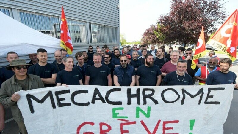 Caisse de grève MECACHROME Toulouse