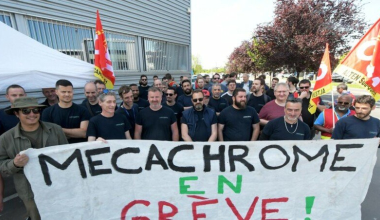 Caisse de grève MECACHROME Toulouse