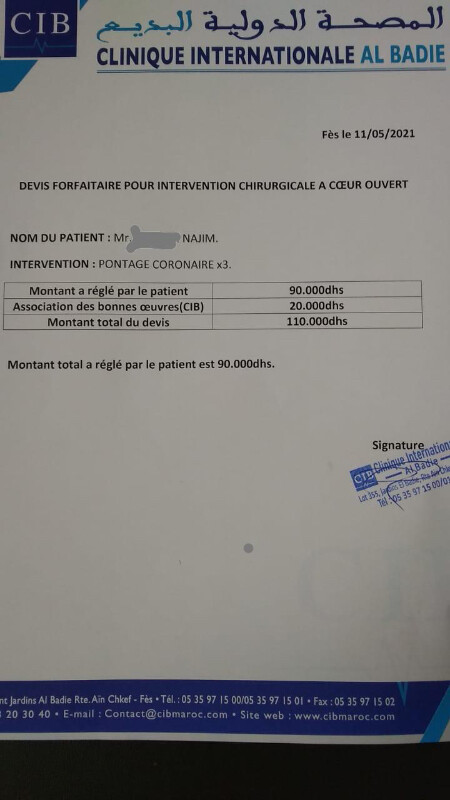 Image justificative de la cagnotte