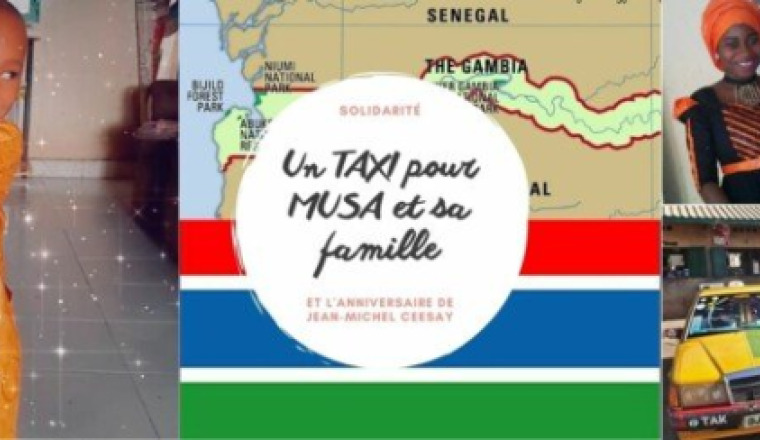Un TAXI pour MUSA et sa famille