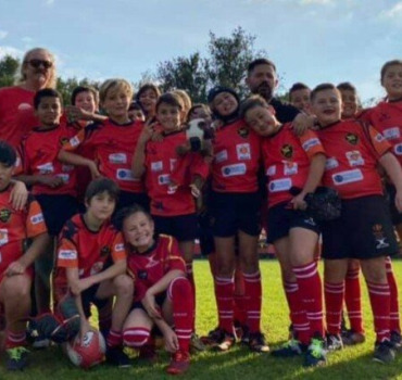 Cadeaux entraîneurs rugby U12 RCA
