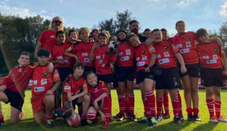Cadeaux entraîneurs rugby U12 RCA
