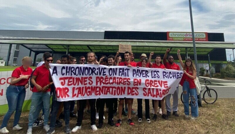 Caisse de grève salariés Chronodrive